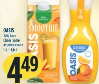 Marché Adonis Oasis jus offer
