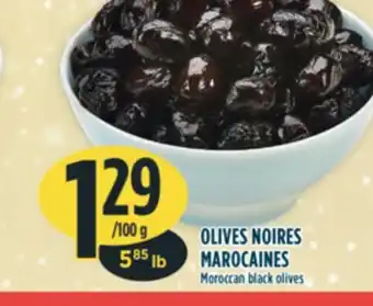 Marché Adonis Olives noires marocaines offer