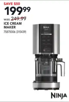 RONA Ninja ice cream maker offer