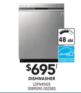 Réno Dépôt Lg dishwasher offer