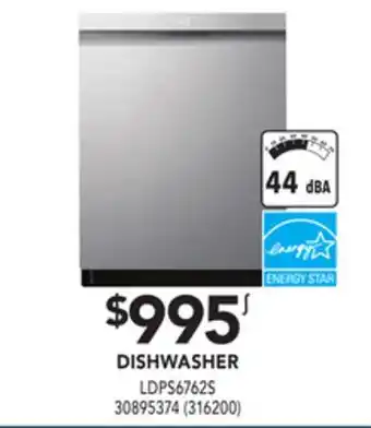 Réno Dépôt Lg dishwasher offer