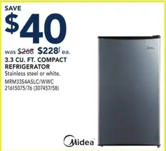 RONA Midea 3.3 cu. ft. compact refrigerator offer