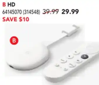 Réno Dépôt Chromecast google tv device hd offer