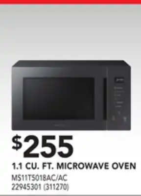 Réno Dépôt Samsung 1.1 cu. ft. microwave oven offer