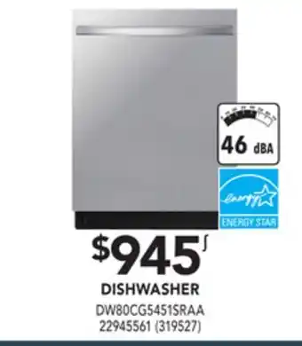 Réno Dépôt Samsung dishwasher offer