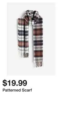 H&M Patterned scarf offer