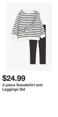 H&M 2-piece sweatshirt and leggings set offer
