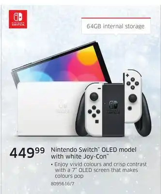 The Source Nintendo switch oled model with white joy-con offer