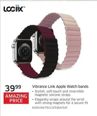 Logiix vibrance link apple watch bands