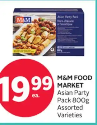 Rexall M & m food market asian party pack offer