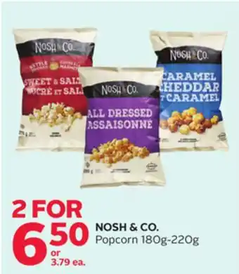 Rexall Nosh & co. popcorn offer
