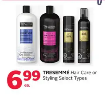 Rexall Tresemmé hair care or styling offer