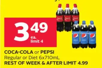 Rexall Coca-cola or pepsi offer