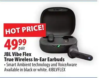 London Drugs Jbl vibe flex true wireless in-ear earbuds offer