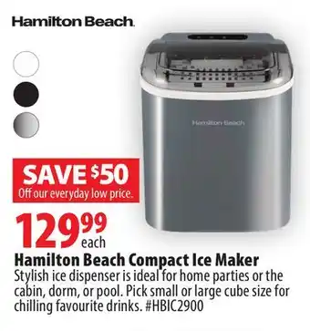 London Drugs Hamilton beach compact ice maker offer
