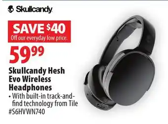 Skullcandy hesh evo wireless headphones