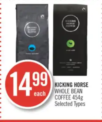 Shoppers Drug Mart Kicking horse whole bean coffee offer