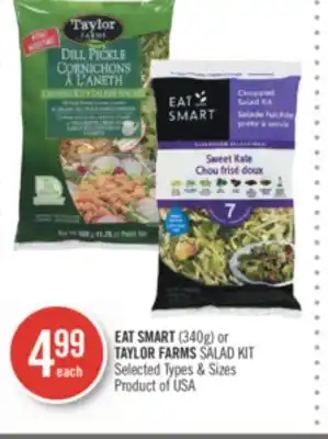 Shoppers Drug Mart Eat smart (340g) or taylor farms salad kit offer