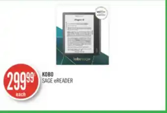 Shoppers Drug Mart Kobo sage ereader offer