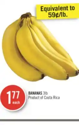 Shoppers Drug Mart Bananas offer