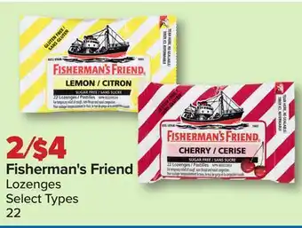 PharmaChoice Fisherman's friend lozenges offer