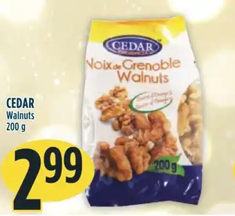 Marché Adonis Cedar walnuts offer