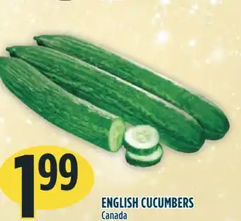 Marché Adonis English cucumbers offer
