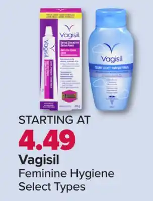 PharmaChoice Vagisil feminine hygiene offer