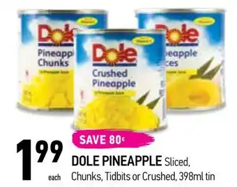 Coppa's Fresh Market Dole pineapple offer