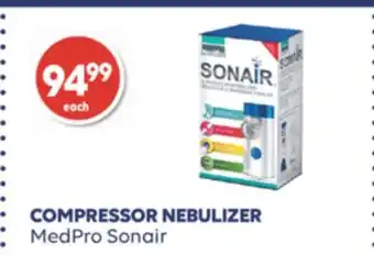 Wellwise by Shoppers Compressor nebulizer medpro sonair offer