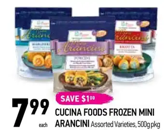 Coppa's Fresh Market Cucina foods frozen mini arancini offer