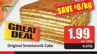 Starsky Original smietannik cake offer