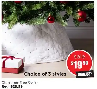 Kitchen Stuff Plus Christmas tree collar offer