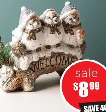 Kitchen Stuff Plus Christmas decorative resin birds offer