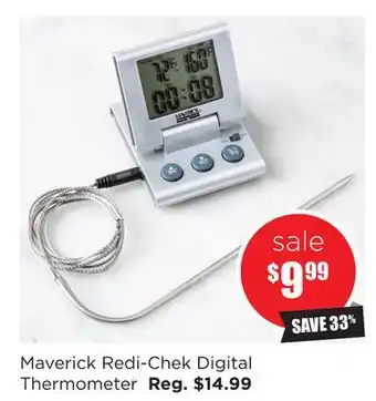 Kitchen Stuff Plus Maverick redi-chek digital thermometer offer