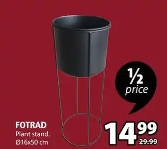 JYSK Fotrad plant stand offer
