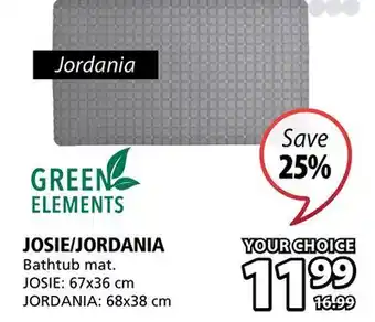 JYSK Jordania bathtub mat offer