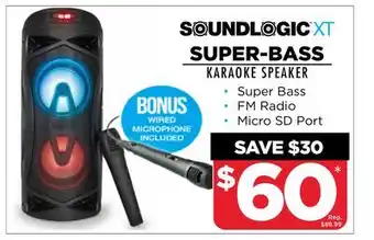 Showcase Soundlogic xt super-bass karaoke speaker offer