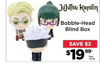 Showcase Jujutsu kaisen bobble-head blind box offer