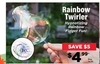 Showcase Rainbow twirler offer