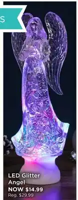 Showcase Led glitter angel offer