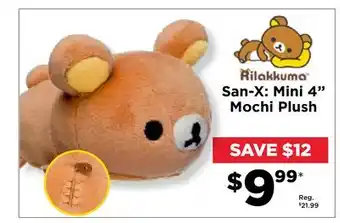 Showcase San-x: mini 4 mochi plush offer