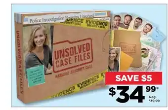 Showcase Unsolved case files: the game | new file offer