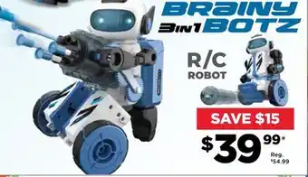 Showcase Brainy 3 in 1 botz offer