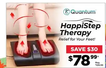 Showcase Quantum happistep therapy offer