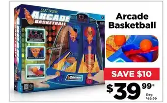 Showcase Electronic arcade basketball offer
