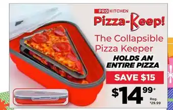 Showcase Prokitchen: pizza keep | collapsible pizza container offer