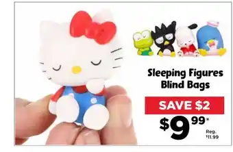 Showcase Sleeping figures blind bags offer