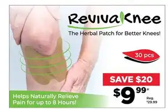 Showcase Reviva knee offer