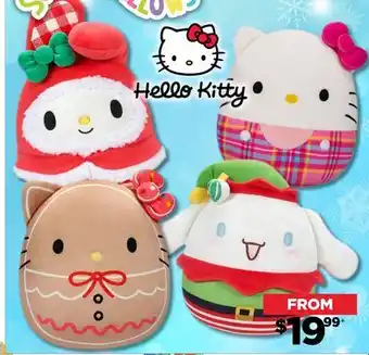 Showcase Hello kitty squishmallows offer